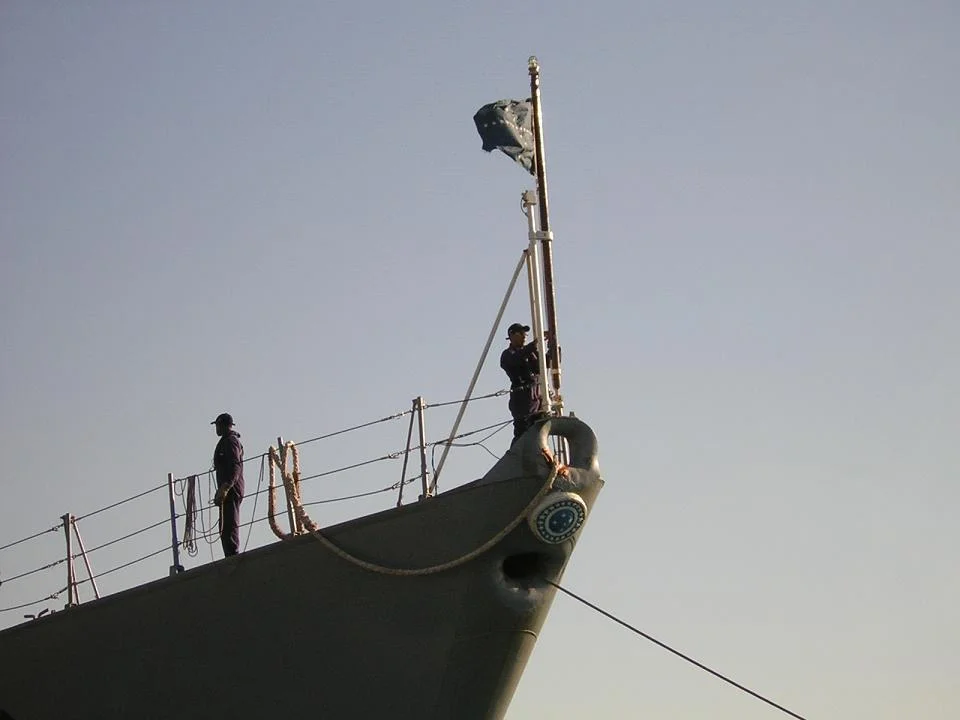 Arrivée du Brasil à la base navale de Toulon