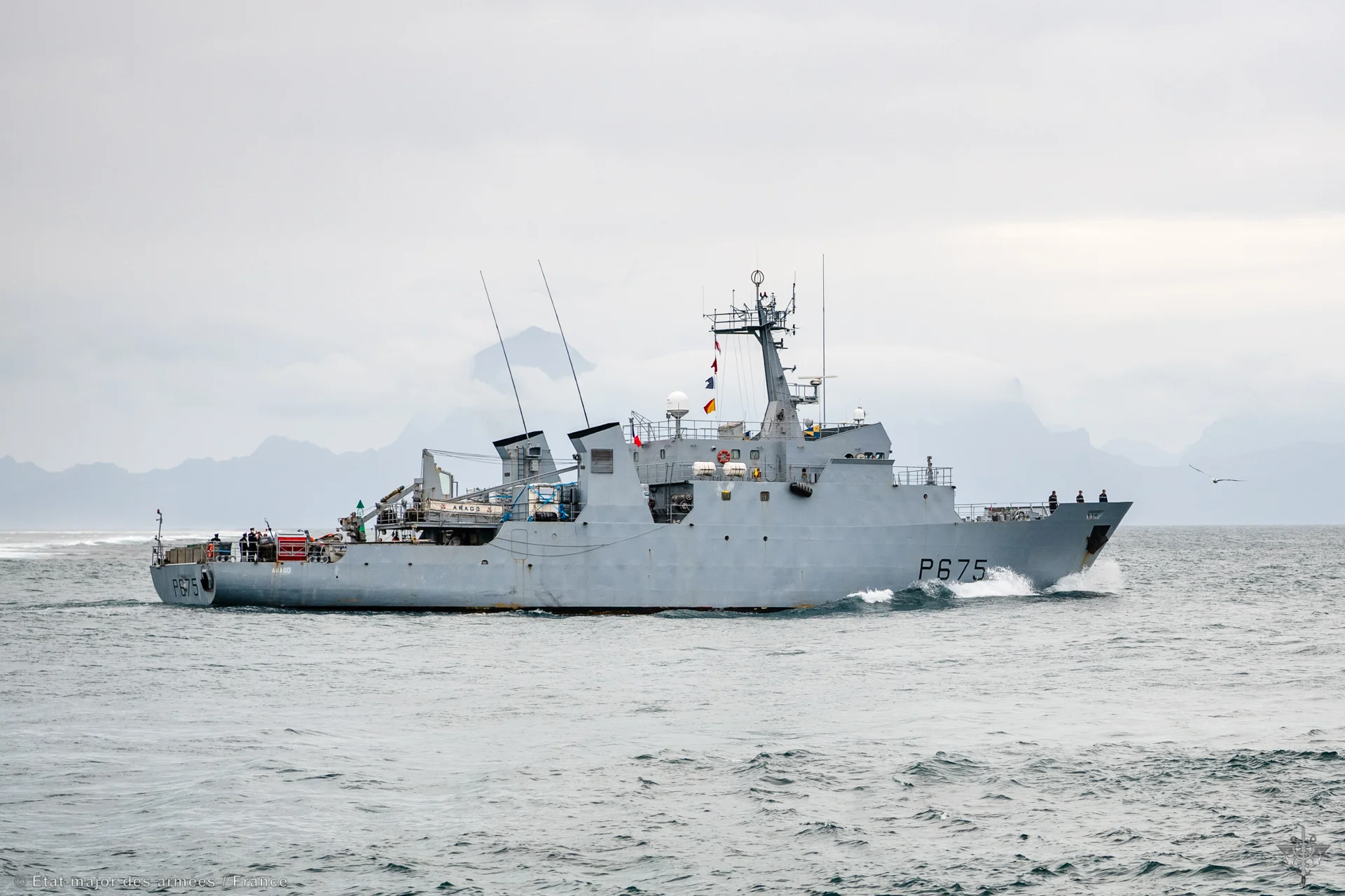 Le patrouilleur Arago