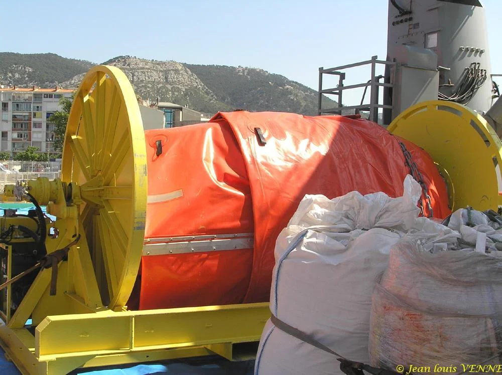 Le barrage flottant du BSAD Ailette