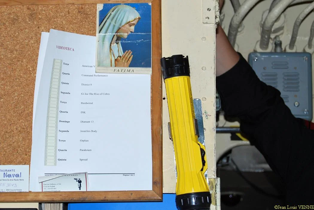 A bord du sous-marin portugais Barracuda