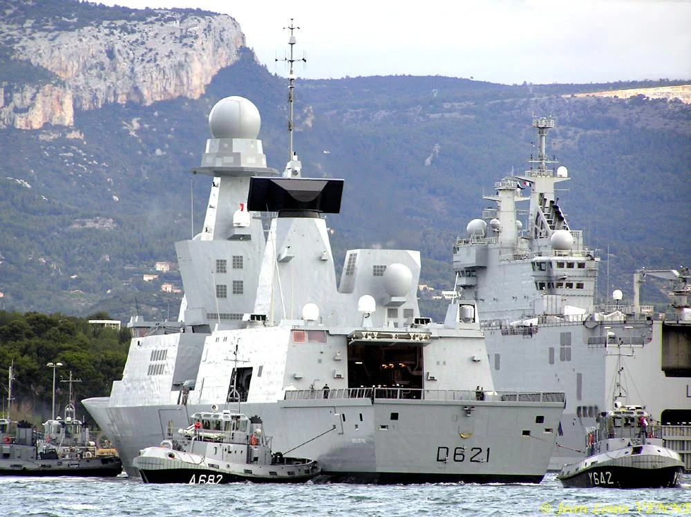 Arrivée à Toulon de la frégate Chevalier Paul