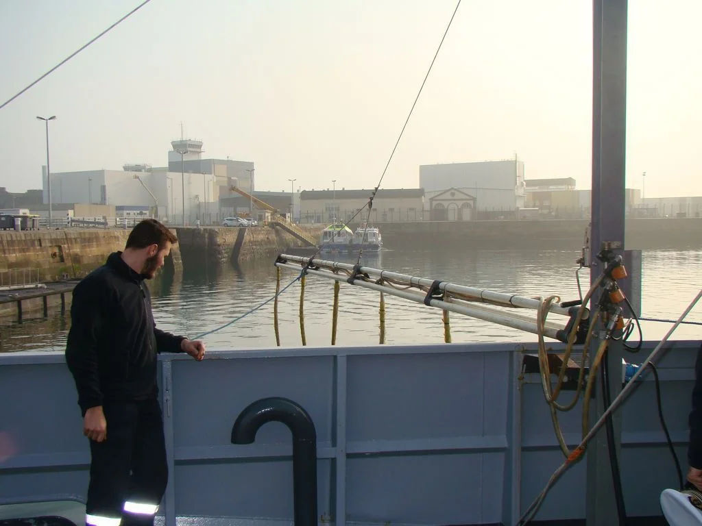La cellule antipollution à bord du patrouilleur Flamant