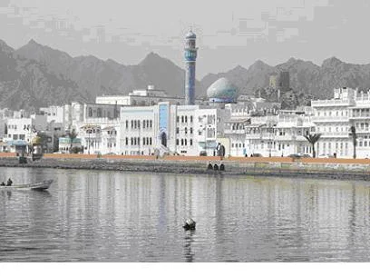 Escale du Jean-Bart à Mascate