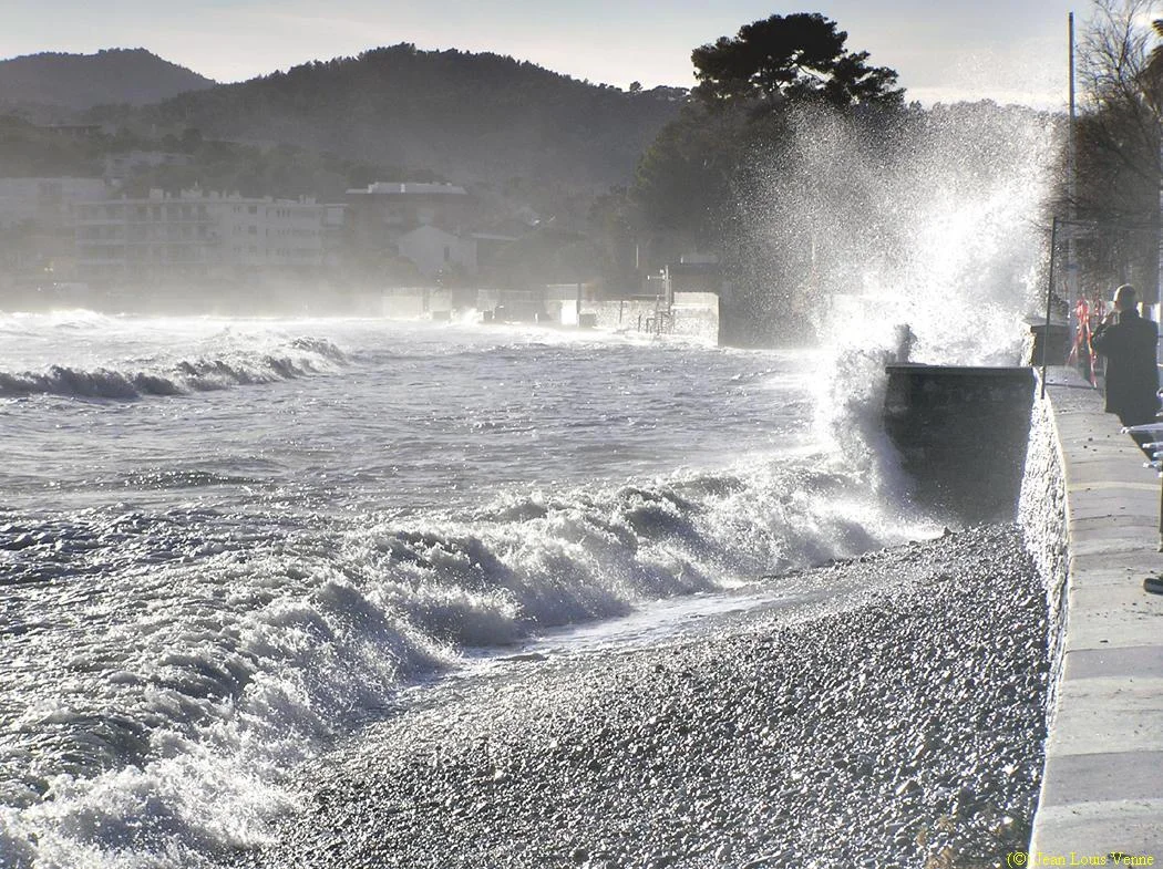 Tempête sur la côte varoise