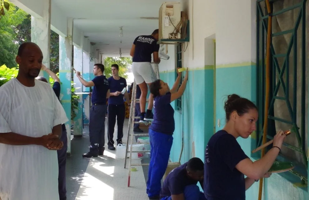 Action civilo-militaire à Dakar