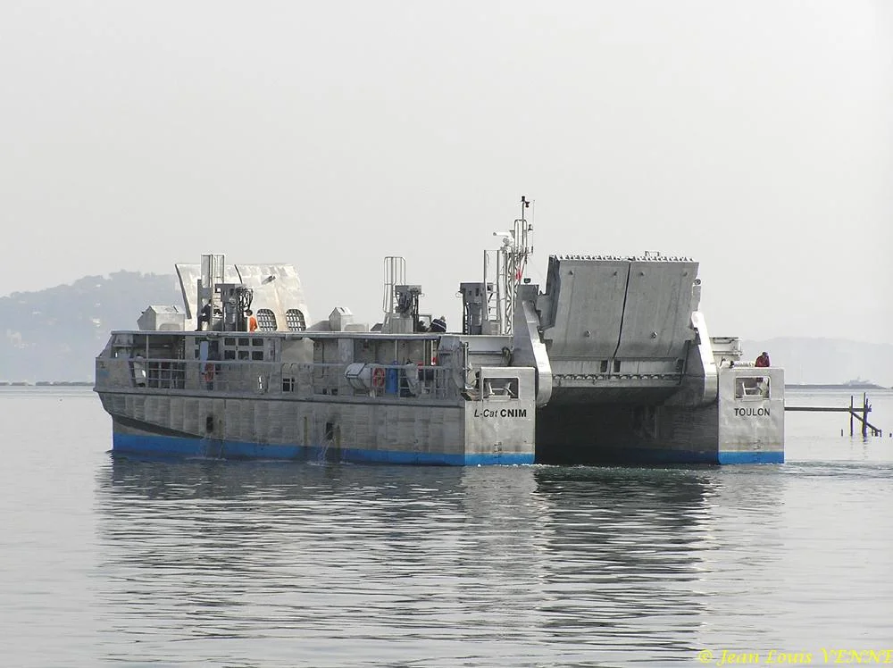 Le nouveau catamaran de débarquement de la CNIM