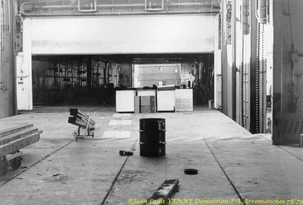 Démolition de l'Arromanches