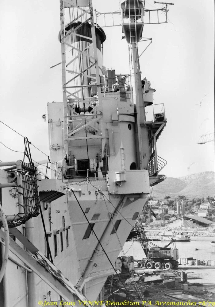 Démolition de l'Arromanches