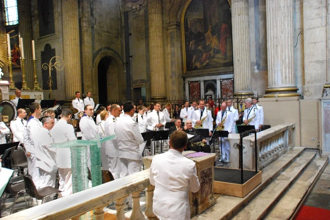 La musique des Equipages de la Flotte rend hommage à Maurice André