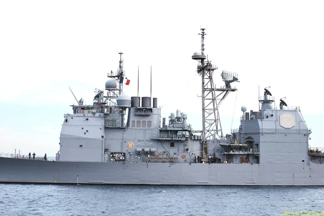 Le croiseur américain Normandy