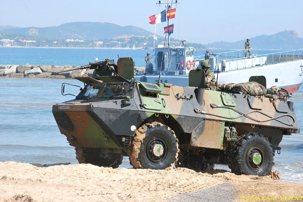 Débarquement des véhicules