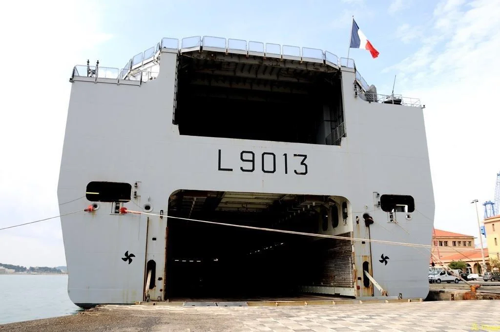 Prise de commandement du BPC Mistral