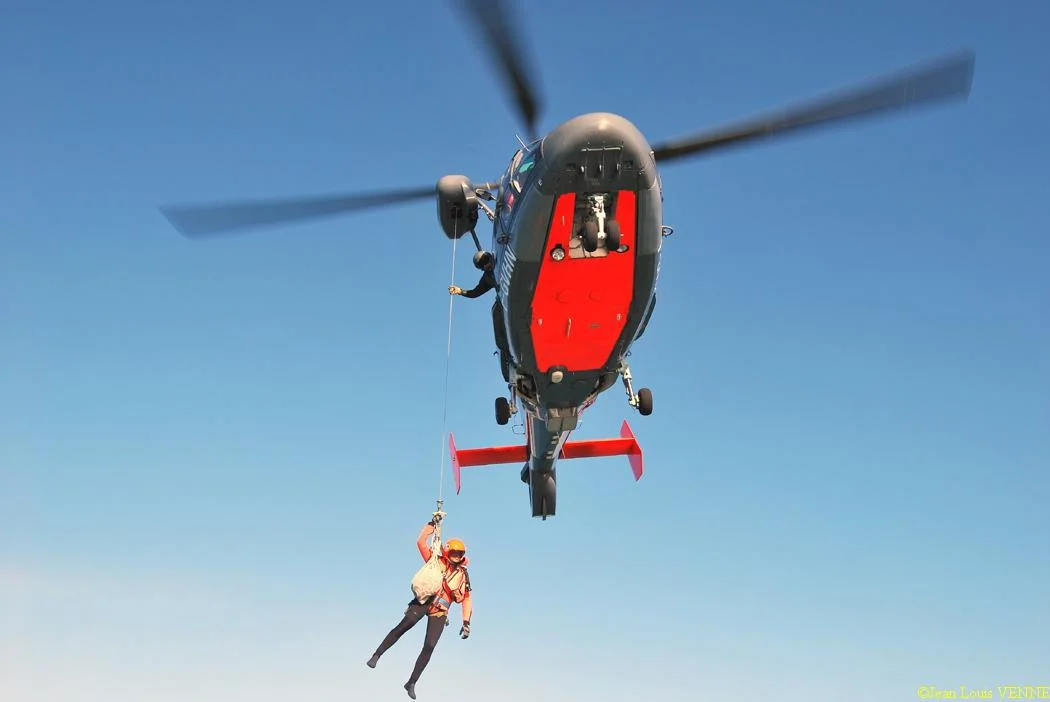 Descente du plongeur