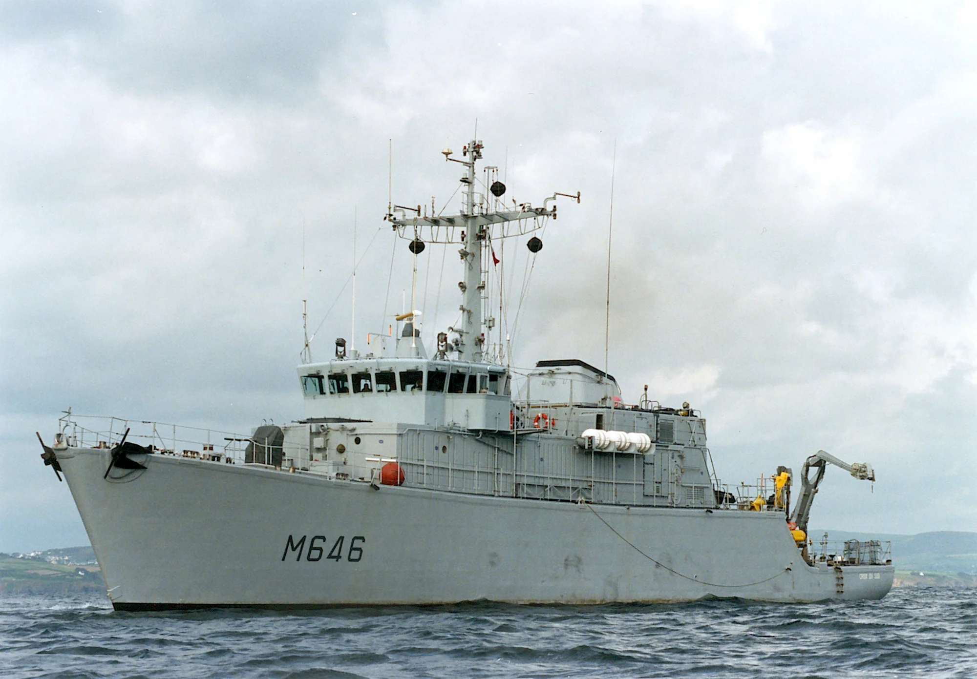 Le chasseur de mines Croix du Sud