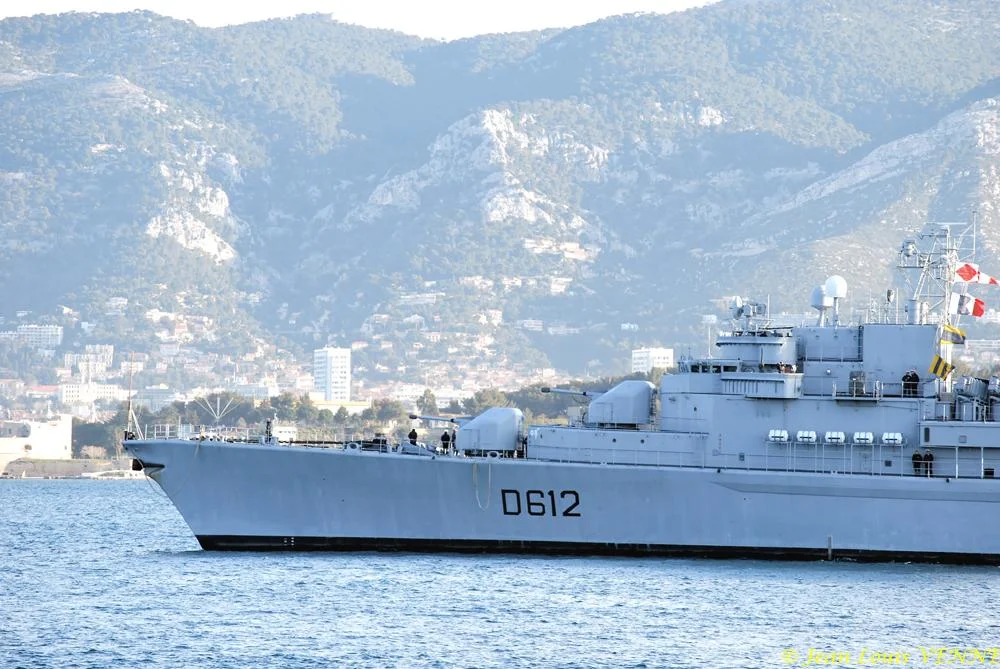 La frégate De Grasse fait escale à Toulon