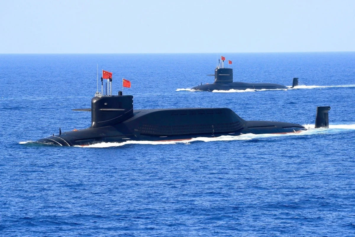 Un SNLE chinois Type 094 et un SNA