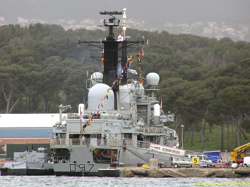 La frégate Edimburg