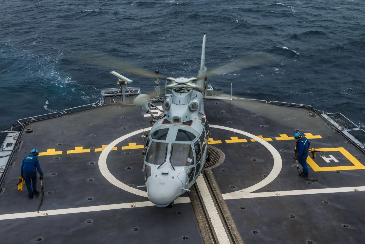 Un hélicoptère Panther de la 36F