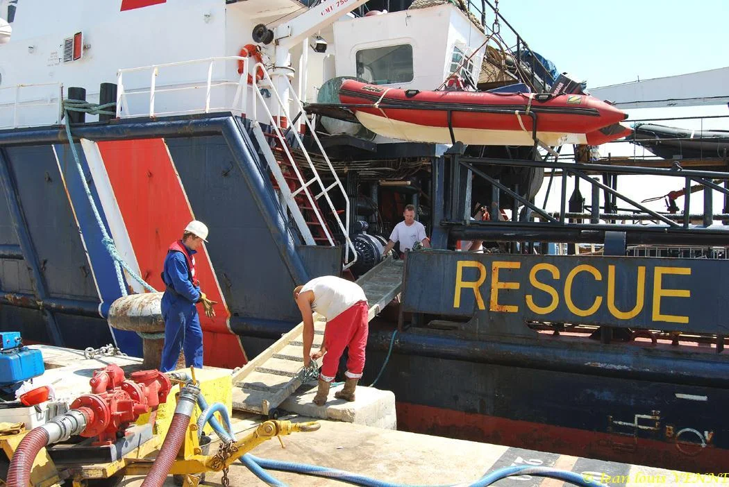 L'équipage rentre la coupée