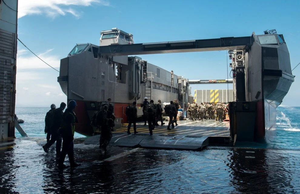 Manœuvres amphibies d’évacuation de ressortissants