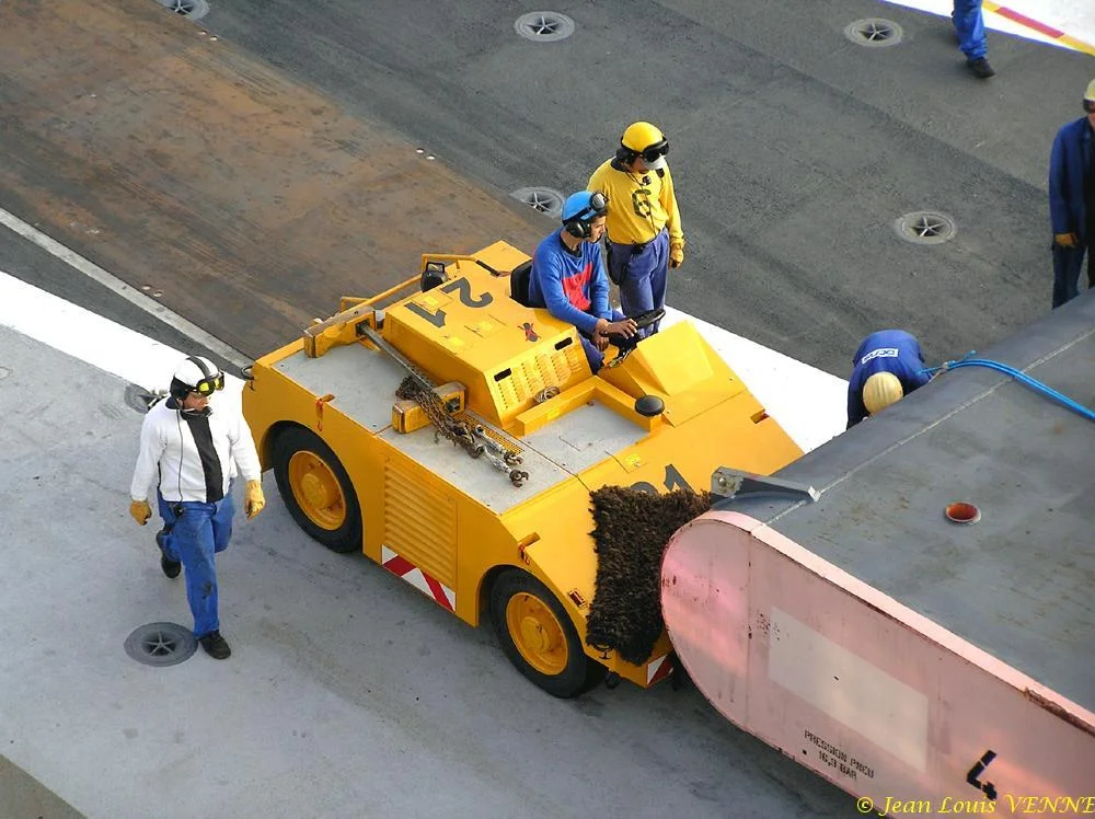 Essais des catapultes du Charles de Gaulle