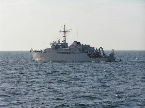 La Cassiopée pendant l'exercice BALTOPS 2007