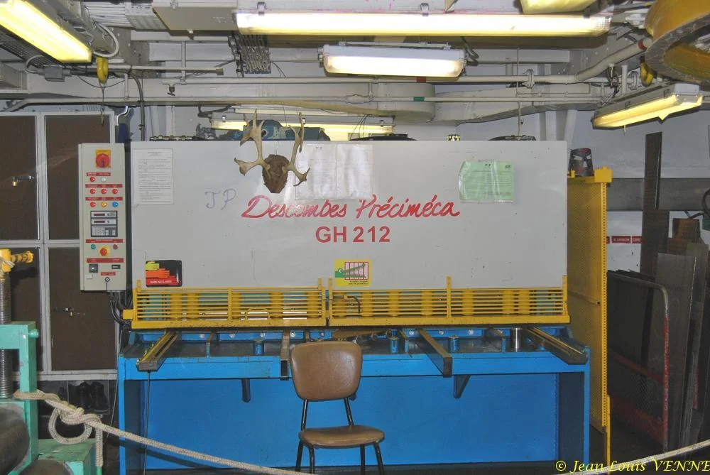 L'atelier chaudronnerie