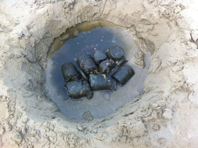 Le groupement des plongeurs-démineurs réalise une série de contre-minages