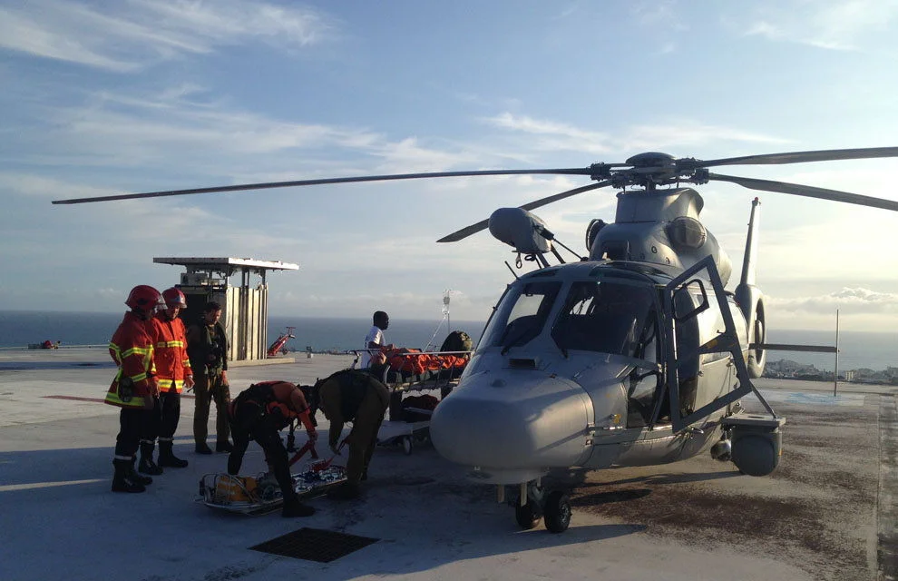 Évacuation médicale au large de la Réunion