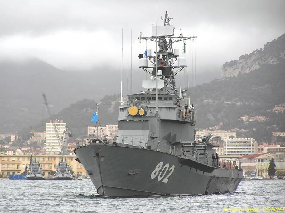 La corvette lance-missiles algérienne Salah Raïs