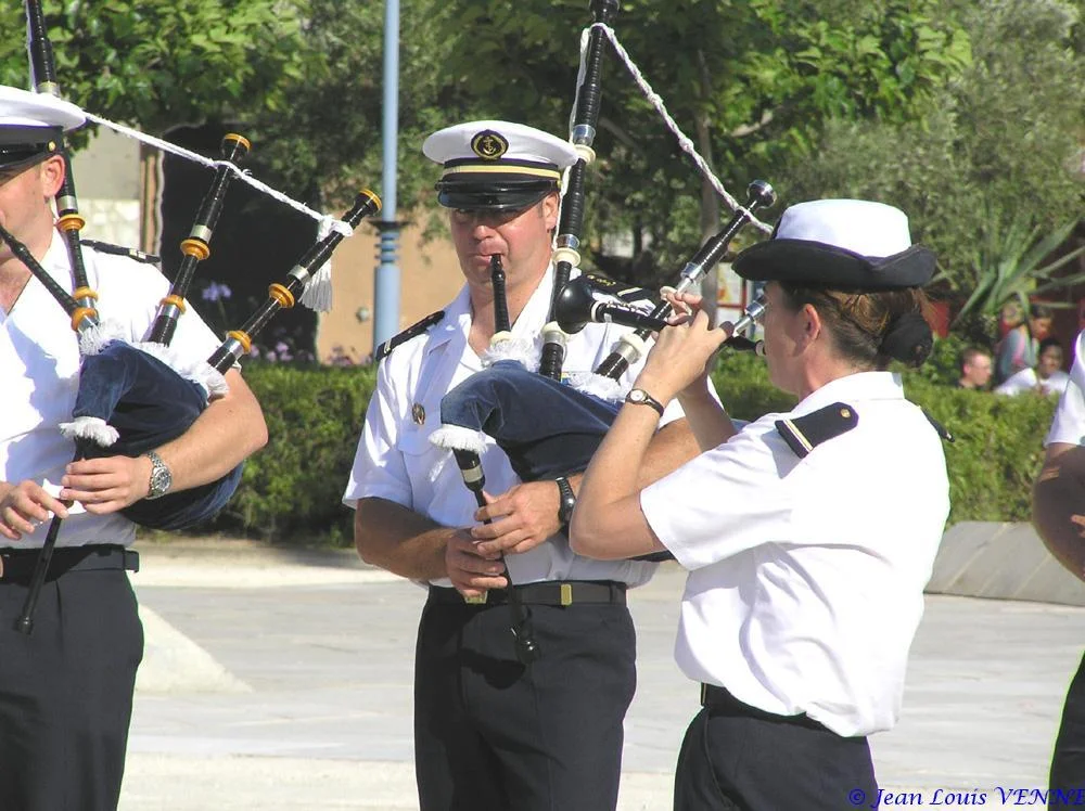 Le bagad du CIN St-Mandrier