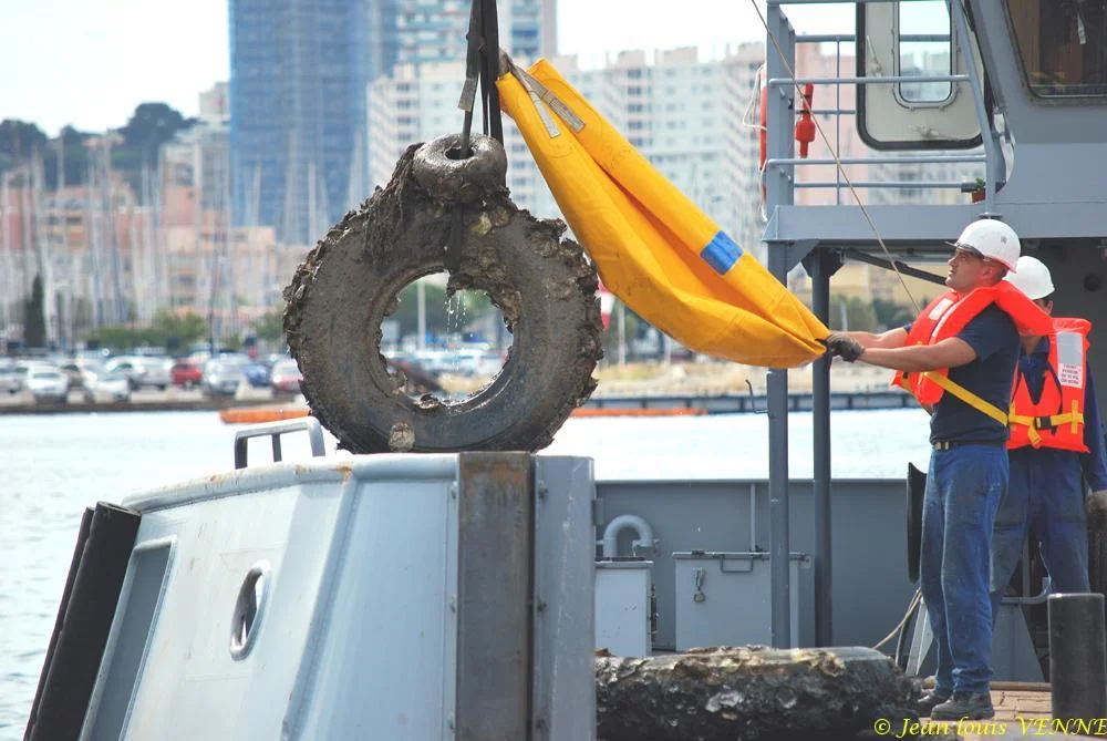 Le PGA 2 remonte un déchet