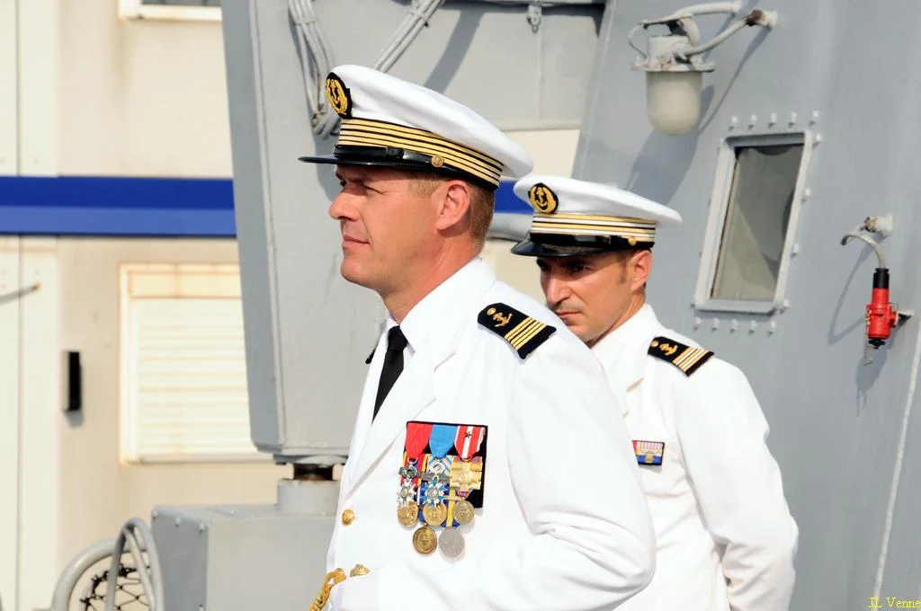 Prise de commandement de la frégate Jean Bart