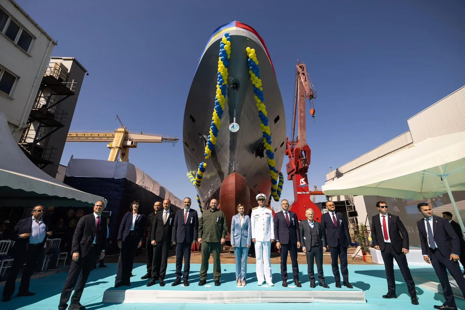 La corvette anti-sous-marine ukrainienne Hetman Ivan Vyhovskyi