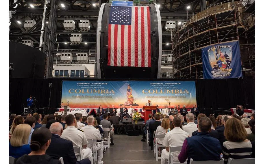 Lancement de la construction du sous-marin américain District of Columbia