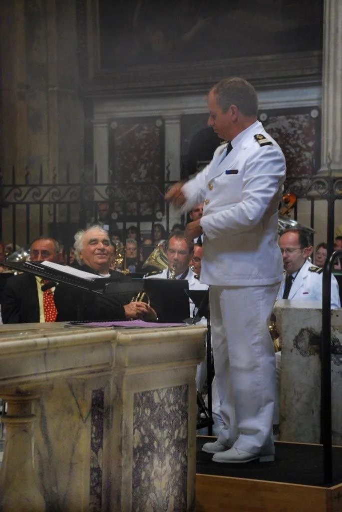 Maurice André et la musique des Equipages de la Flotte en concert