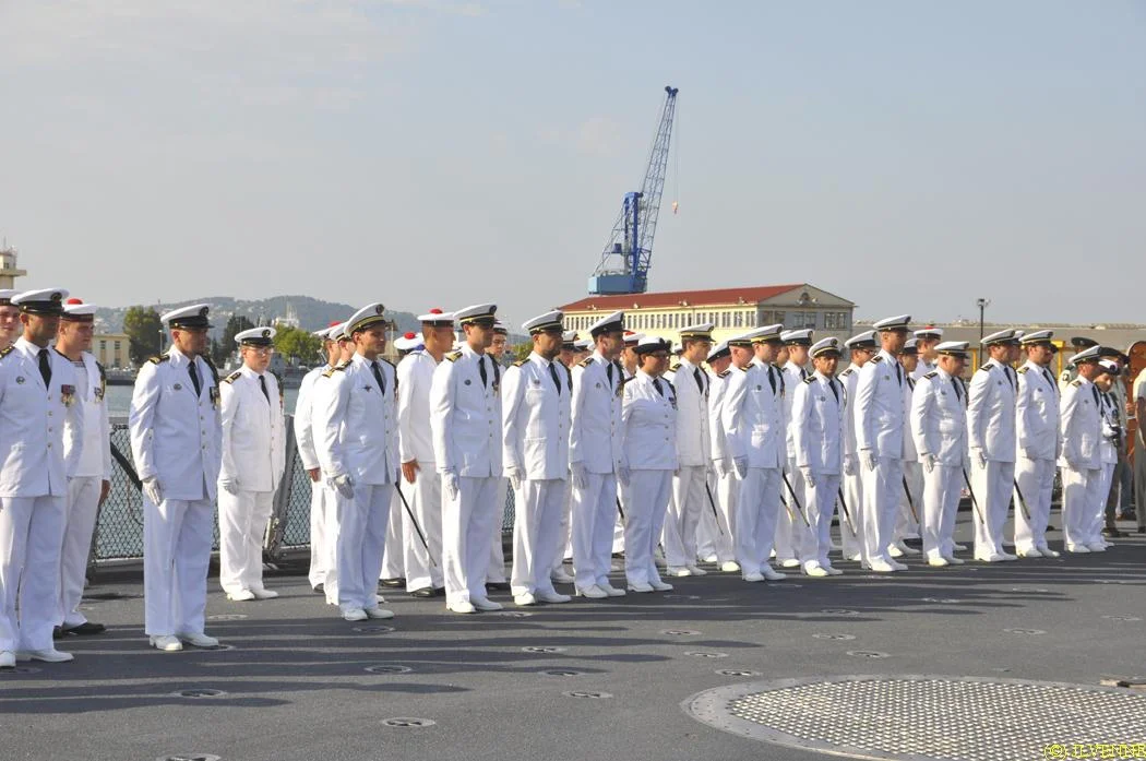 L'équipage rassemblé