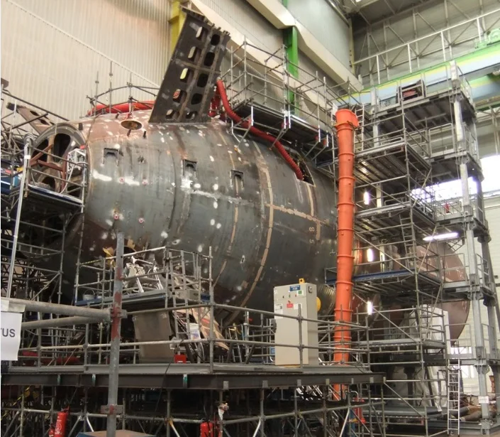 La partie arrière du Suffren