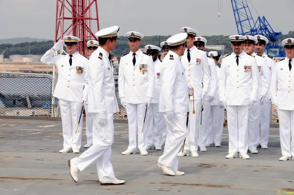 Prise de commandement du BPC Mistral