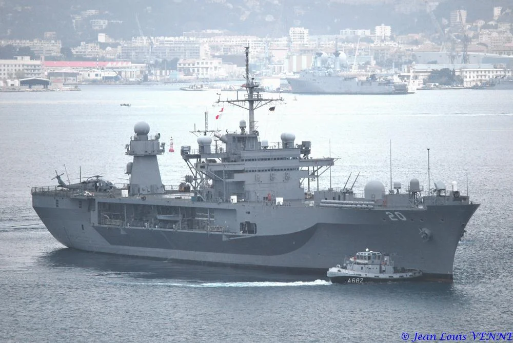 Départ de Toulon de l’USS Whitney