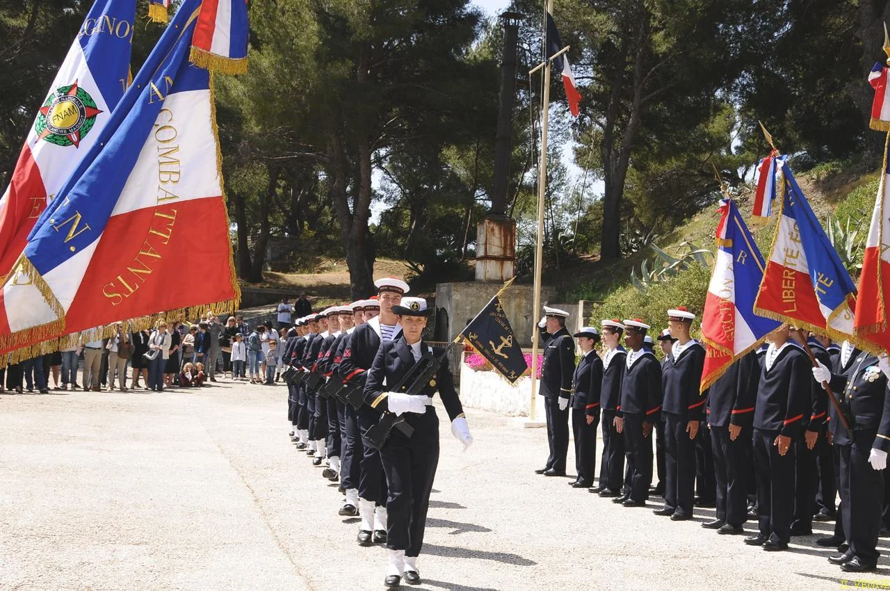 Remise des diplômes aux stagiaires de la Préparation Militaire Marine de LA SEYNE SUR MER