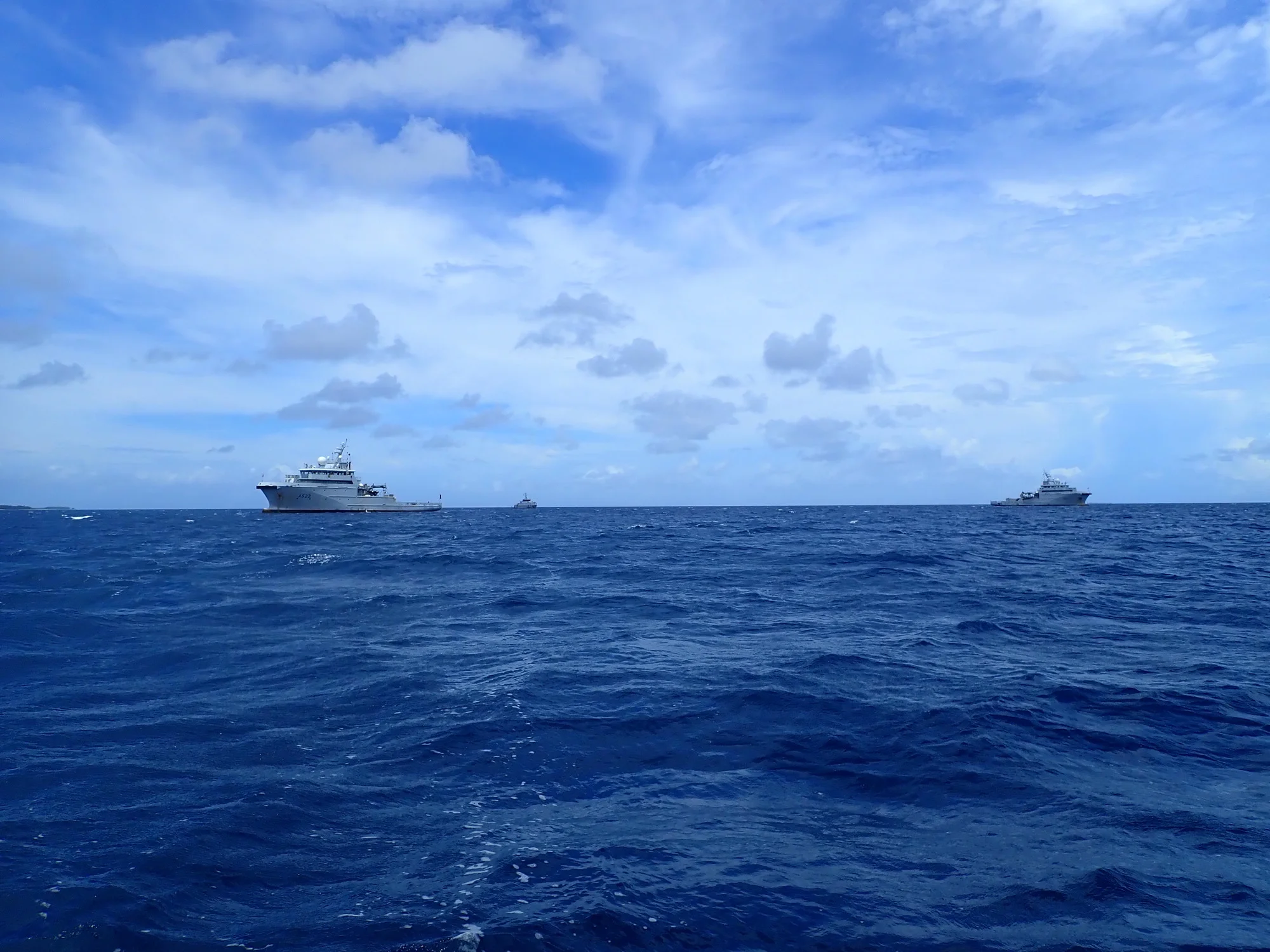 Les BSAOM « D’Entrecasteaux » et « Bougainville »