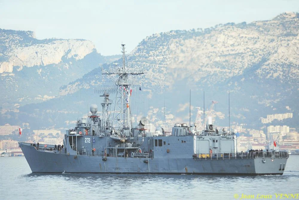 La frégate polonaise GENERAL K. PULASKI