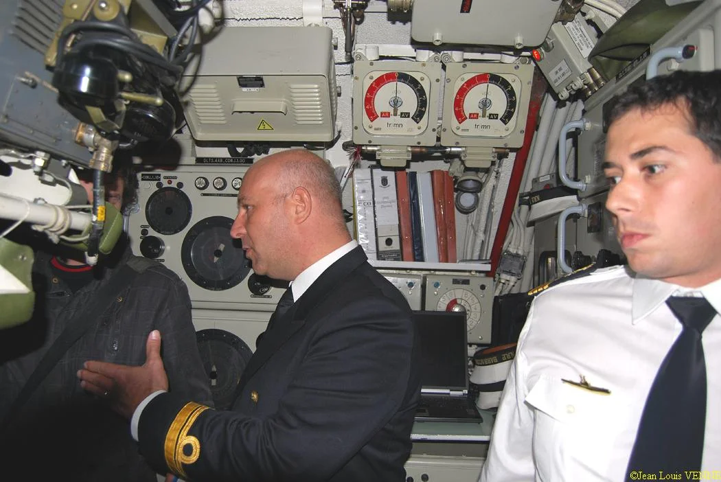 A bord du sous-marin portugais Barracuda