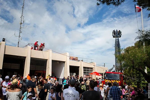 Grand succès pour les portes ouvertes du bataillon des marins-pompiers de Marseille