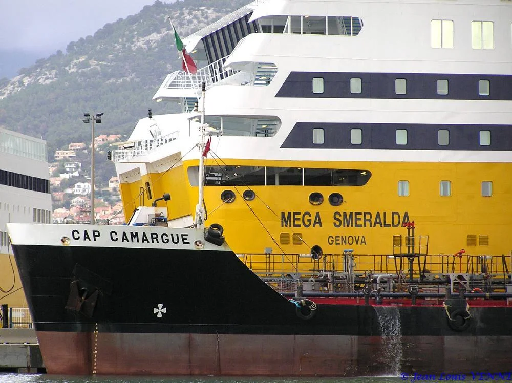 Première escale toulonnaise pour le « Méga Smeralda » 