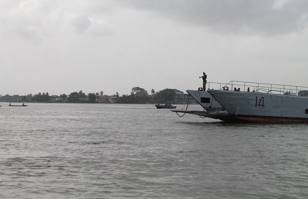 Le TCD Siroco en reconnaissance des zones de « plageage »