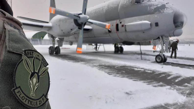 Un avion de patrouille maritime Atlantique 2 sur la base aérienne norvégienne d’Ørland, près de Trondheim