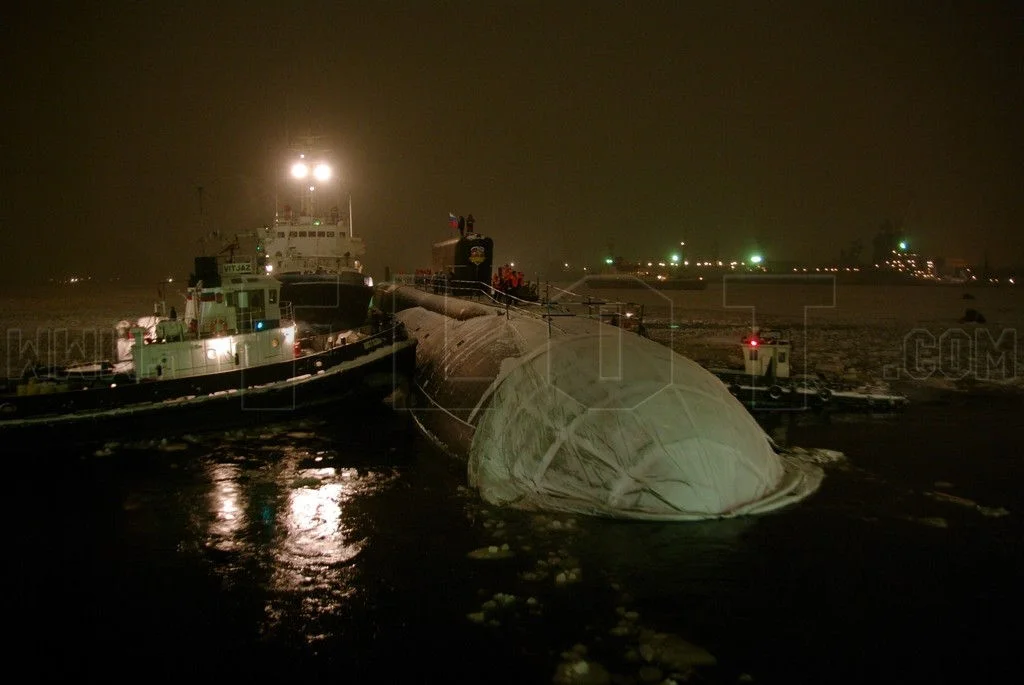L'Alexander Nevsky à flot
