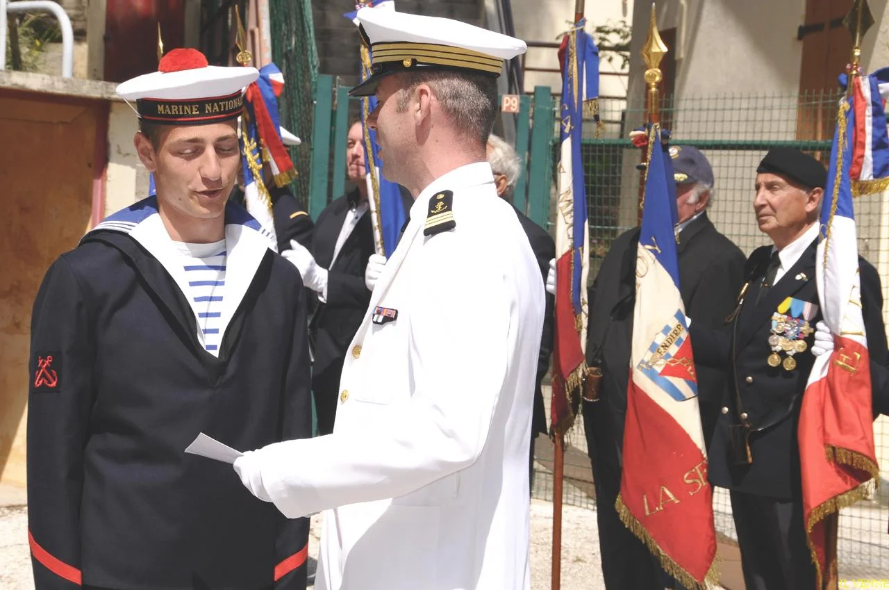 Remise des diplômes aux stagiaires de la Préparation Militaire Marine de LA SEYNE SUR MER